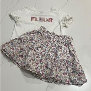 Janie and Jack Skirt and Top Set